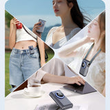 Handheld Clip Waist Hanging Neck Mini Small Fan