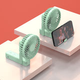 New Mini Folding Hanging Neck Fan With USB Charging