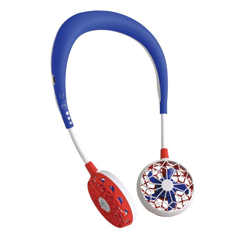Lazy mini USB portable hanging neck fan
