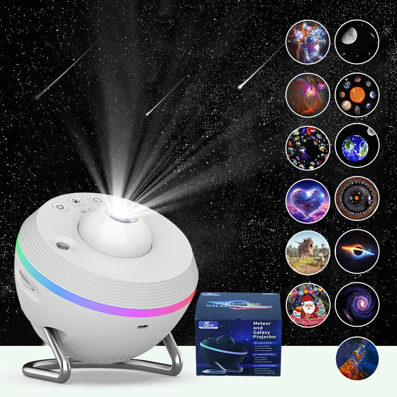 13 In 1 Ultra Clear Galaxy Projector Lamp Rotary Space Ball Planetarium Projector Lights