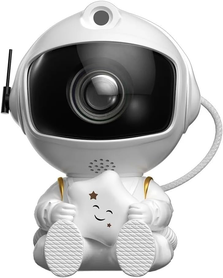 Astronaut Galaxy Projector, 360 Adjustable Star Projector, Starry Night Light Projector With Timer And Remote Control, USB Powered, Astronaut Space Warrior Galaxy Night Light