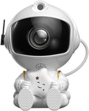 Astronaut Galaxy Projector, 360 Adjustable Star Projector, Starry Night Light Projector With Timer And Remote Control, USB Powered, Astronaut Space Warrior Galaxy Night Light