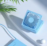 New Back Clip Portable Hanging Neck USB Power Bank Mini Fan