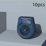 Small Carry-on Waist Hanging Fan, Rechargeable Mini Hanging Neck Fan